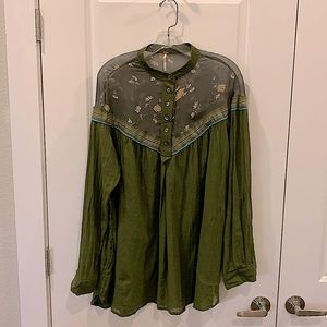FREE PEOPLE Swing Blouse